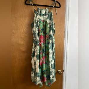 Anthropologie Maeve Silk Sundress